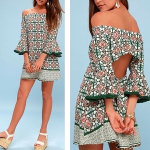 Lulus XS  off the shoulder dress